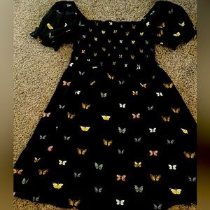 Smocked butterfly dress